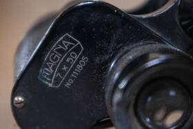 111805 Magna 110925 7x50 Binoculars Made In Occupied Japan Without Riginal Leather Case Read
