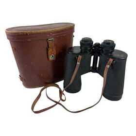 82006 Manon Binoculars And Case 7 X 50 Deluxe Lens 7.1 Field Glasses No