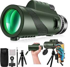 Md.life 759549787186 80x100 Hd Monocular Telescope With Smartphone - High Power Ada