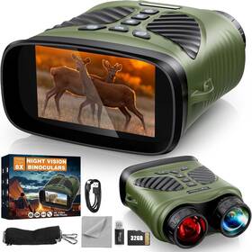48mp Mildhug 198715612561 Night Vision Goggles - 4k Binoculars With And 3 Inch Displa