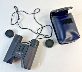 Minolta 650056663348 Pocket 8x22 8.2d Wide Angle Multi-coated Binoculars With Belt Case