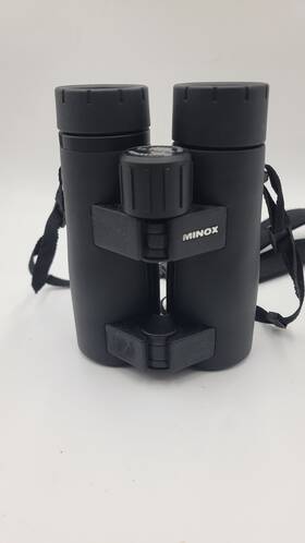 34001824 Minox Waterproof Bl 10x44 Binoculars Field 6.5 115m/1000m Read Description