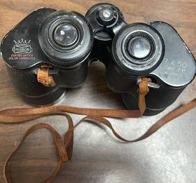 47907 Mirror Vintage Black 7 X 50 Field 7.1 No Binoculars