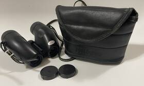 008170 Nikon Travelite Iii Binoculars Compact Travel 7x20 7.1 With Case And Lens Caps