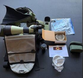 25x-75x Nikon 008389 Fieldscope Ed82 Spotting Scope Kit With Zoom Eyepiece Extras