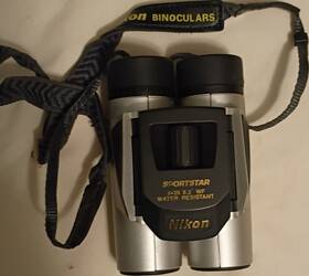 Nikon 042783 Sportstar 8x25 Binoculars 8.2 Wf Water Resistant 25mm Silver Black