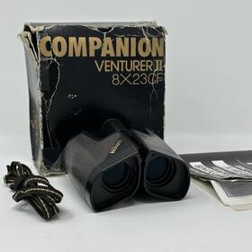 115533 Nikon Vintage Binoculars Venturer Ii 8x23 With Box Straps And Manual Japan