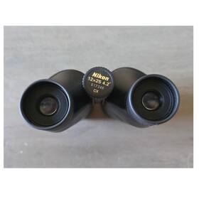 Nikon 12x25 5.4 017348 Travelite Binoculars 12x Magnification 25mm Black Model Mpn
