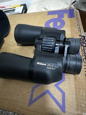 153423 Nikon Action 10x50 6.5 Binoculars Black 10x Magnification 50mm Lens