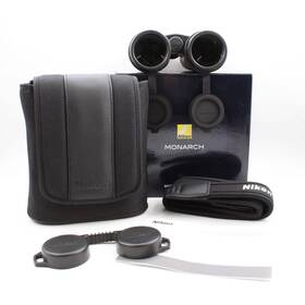 121724n04 Nikon 16767 Open Book Excellent 8x42 Monarch M5 Binoculars