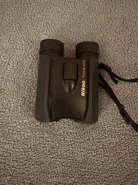 167775 Nikon Trailblazer 10x25 Compact Waterproof Binoculars Black General Purpose 25mm