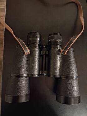 212512 Nikon 212521 Vintage 7x50 Binoculars 7.3 Degrees With Original Case Japan