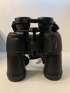 551110 Nikon 241773 Action Ax Binoculars. Serial Number With Strap And Case