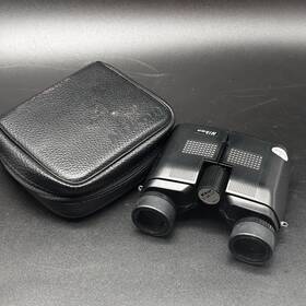 375939 Nikon Vintage 7x20 7.1 Compact Binoculars With Case Japan Travel Birding