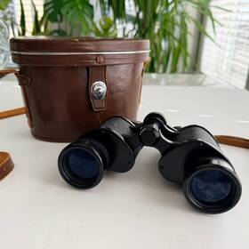 Nikon 404623 Vintage Binoculars Nippon Kogaku Tokyo 7x35 7.3 With Case Clean J-b7