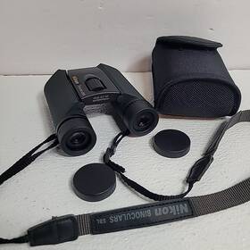 553918 Nikon Trailblazer Binoculars 10x25 6.5 Wf Waterproof Bx And Case