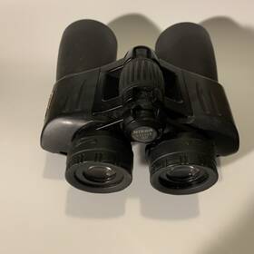 602848 Nikon Action Ex 12x50 5.5 Waterproof Rarely Used Binoculars. Binoculars Only