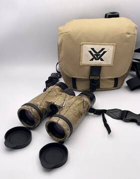 603537 Nikon 10x42 6 Degree Monarch Binoculars Realtree Camouflage With Harness