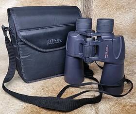 Nikon 615729 Action 10x50 Lookout Iv Binoculars 6.5 Wide Angle Case Made Japan Read