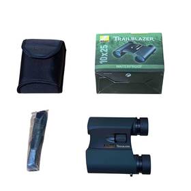 692557 Nikon Trailblazer Green And Black 10x25 Atb Binoculars 2186