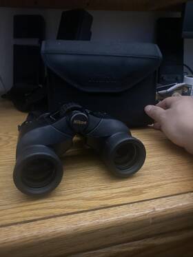 7237nik Nikon Action Ex Extreme 7x35 9.3 Waterproof Binoculars Used