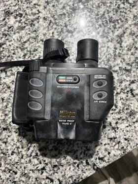 7457 Nikon Stableyes 14x40 Waterproof Binoculars 4 Degrees Ba Prism With Case Used Jp
