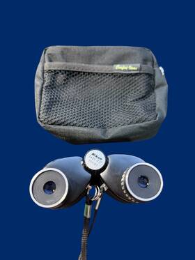 799187 Nikon 7x21 7.1 Compact Binoculars With Case - Made In Japan