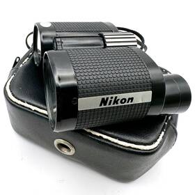 807072 Nikon Binoculars 7 X 21 7.1 Degrees Made In Japan Compact Vtg With Case