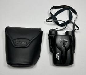 8x-24 Nikon Ab722 Sportstar Zoom Binoculars Black Compact Light Powerful 25mm With Case