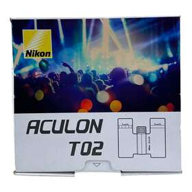 Act028x21yw Nikon Binoculars Aculon T02 8x21 Yellow Roof Prism Travel Sport