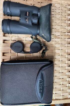 Baa794sa Nikon Monarch Hg 10 X 42 Binoculars - Black