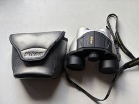 Nikon Bc-8003b Medallion Compact Waterproof Binoculars Roof Prism Case Silver/black