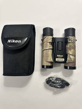 Bk555850 Nikon 10x25 5 Degrees Waterproof Binoculars/ Case / Strap