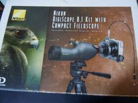 Fsb-4 Nikon Ed-50 Fieldscope Ed50 With Attachment For Coolpix P3/ P4 And Camera