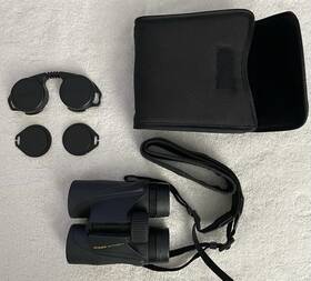 Nikon Monarch Br709377 Waterproof Binoculars With Case And Strap Vintage Photography Equipment