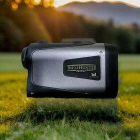 N16184 Nikon Riflehunter 1000 Lazer Rangefinder.. Use To Glass Also. Batt. Not Incl