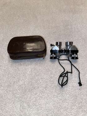 37229 Nippon Kogaku Vintage Mikron 6x15 Super Power No Miniature Binoculars