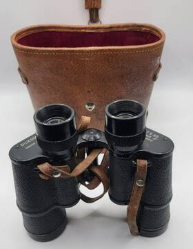 271756 Nippon Kogaku Mikron Vintage Dickson No. 12212 6 Degree 7x35 Binoculars With Original Case And Strap