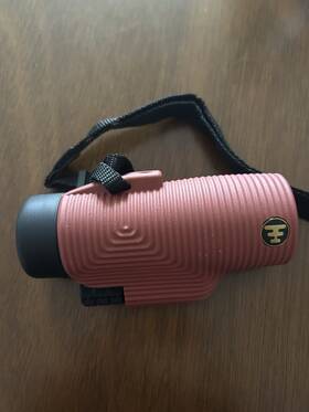 Nocs Zz10x32 Provisions 8x32 Compact Monocular Roof Prism Fully Multi-coated Red