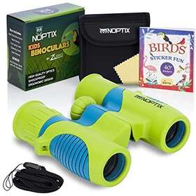 Nop-mn-bin02 Noptix Kids Binoculars Girls Or Boys Real In Green Blue