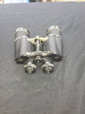 10261 Omega Binoculars 7 X 50 Field 7.5 No With Leather Case