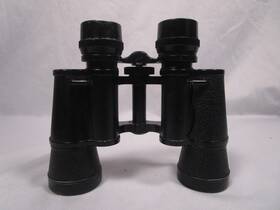 150956 Omega 150695 Vintage Binoculars No With Leather Case