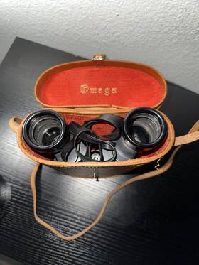 87612 Omega Japanese Binoculars 7x35 Fov 341 Feet At 1000 Yards Case Included