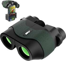 Bn05 Optics Binoculars For Adults 12x30 With Upgraded Phone Adapter Compact Bino