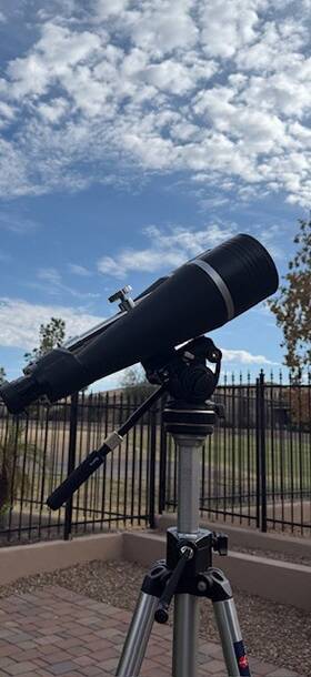 B00066elb2 Orion Giantview 25x100 Astronomy Binoculars 2.5 Degrees Bak-4 #9326 With Hard Case