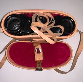 H7355 Orion Vintage Binoculars Cl10 8 X 30 Coated Field 7.5 No. With Case