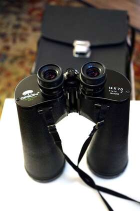 Bak-4 Orion No.6048 14x70 Binoculars With Case