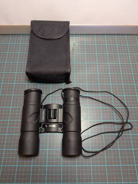 W100350054688 Ozark Trail 8x21 Compact Mini Binoculars With Fabric Case