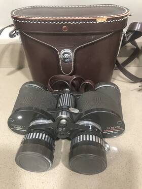 13-1489 Penncrest Vintage Binoculars 7x-15 X 35