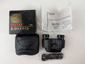 Pentax 027075066212 Compact Binoculars Ucf Q 8x21 Black